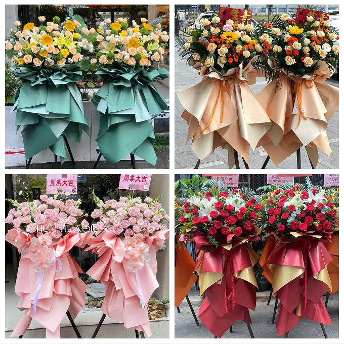 送深圳市光明新区公明龙华镇同城鲜花店订开业花篮送朋友公司开张