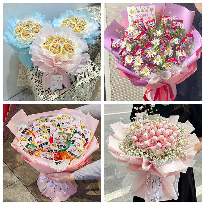 晋中市榆次区榆社左权和顺县同城鲜花店61儿童节鲜花零食饮料花束