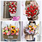 丽水莲都区庆元 景宁县龙泉市同城鲜花店38女王节康乃馨送妈妈婆婆