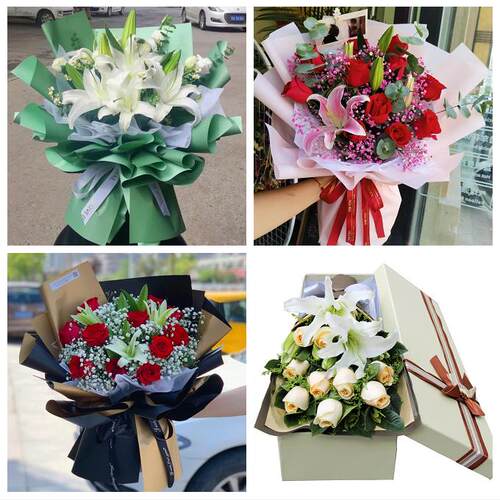 葫芦岛市连山区龙港区南票区同城鲜花店订玫瑰百合送女友老婆生日