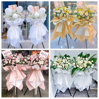 送黄冈市黄梅县麻城市武穴市同城鲜花店新店铺开业花篮送朋友公司