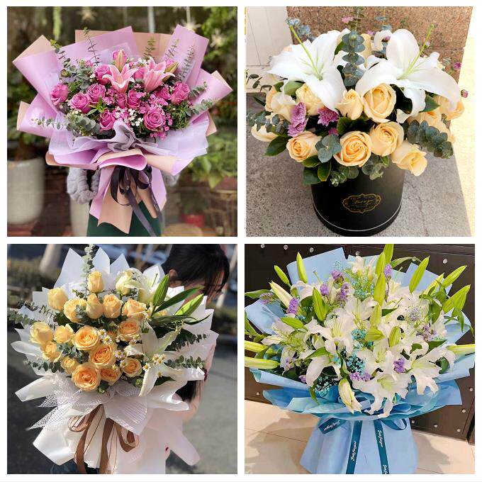 南昌市湾里区青山湖区南昌县同城鲜花店订玫瑰百合送女友老婆生日