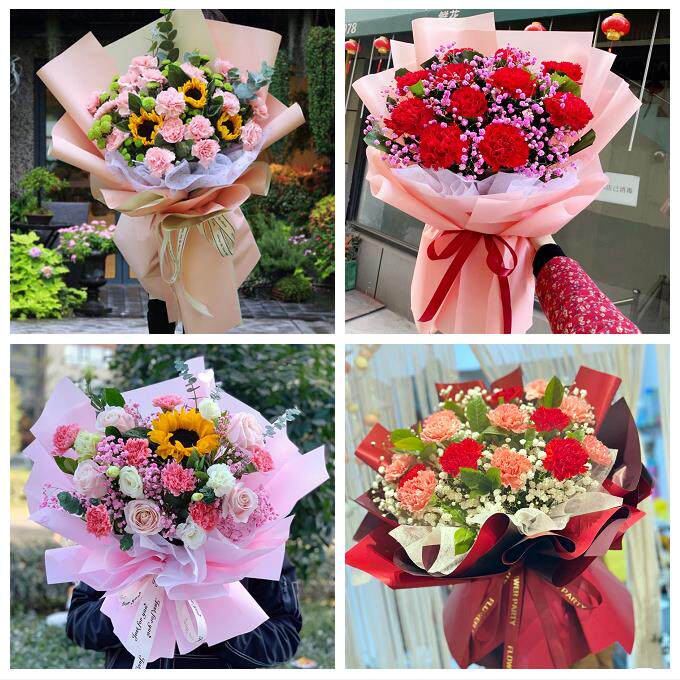 送徐州市鼓楼区云龙区贾汪区同城鲜花店38女王节康乃馨送妈妈婆婆