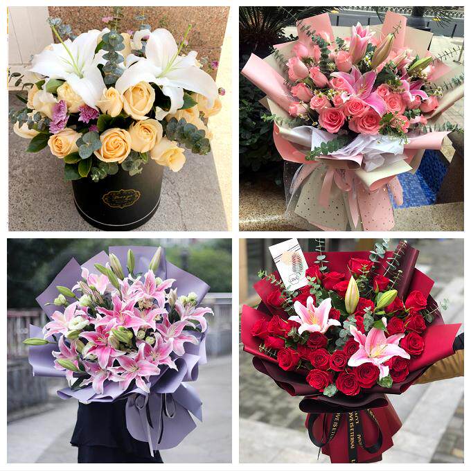 铜川市王益印台耀州区宜君县同城鲜花店订玫瑰百合送女友老婆生日