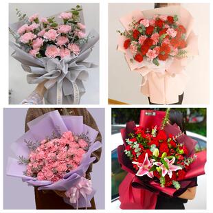 宣城市泾县绩溪旌德县宁国市同城鲜花店38女王节康乃馨送妈妈婆婆