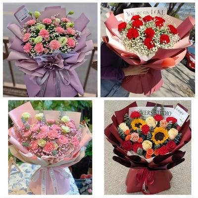 北京市平谷区密云区延庆区县同城鲜花店订康乃馨送长辈生日看病人