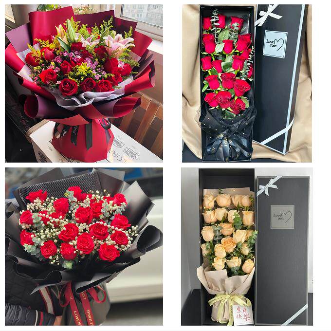 湖南湘潭市雨湖区岳塘区湘潭县同城花店订38玫瑰鲜花送老婆女朋友