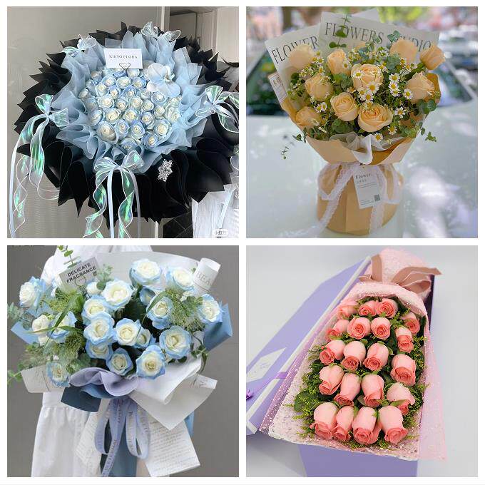 湘潭市雨湖岳塘区九华湘潭县同城鲜花店三八玫瑰送闺蜜女朋友老婆