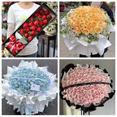 江西省萍乡市安源区湘东区附近鲜花店同城配送女朋友情人节红玫瑰