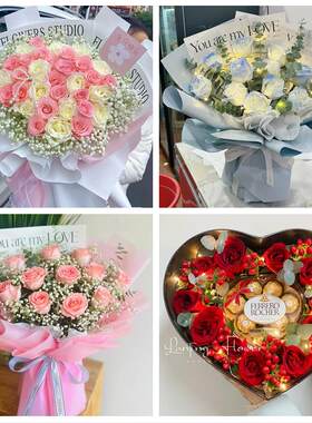 品类花材场景品牌朵数节日利益亮