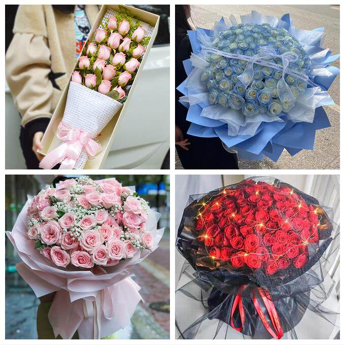 玫瑰花束表白女友老婆生日湘潭市易俗河镇湘乡市韶山市同城鲜花店
