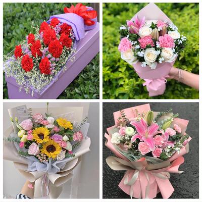齐齐哈尔富裕克山拜泉讷河市同城鲜花店38女王节康乃馨送妈妈婆婆