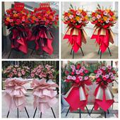 大麦开业花篮送公司乔迁内蒙古省包头市固阳县达尔罕旗同城鲜花店