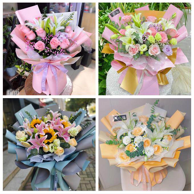 淄博市淄川张店博山区临淄区同城鲜花店订玫瑰百合送女友老婆生日