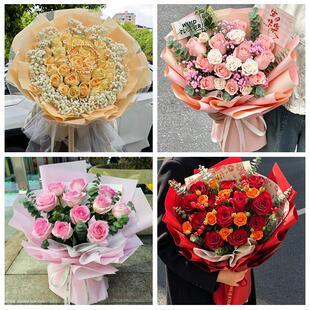 吐鲁番市高昌区鄯善县托克逊县同城鲜花店老婆女友生日送玫瑰表白