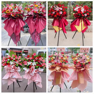 张家口万全崇礼区张北康保县同城花店开业乔迁鲜花大麦花篮送朋友