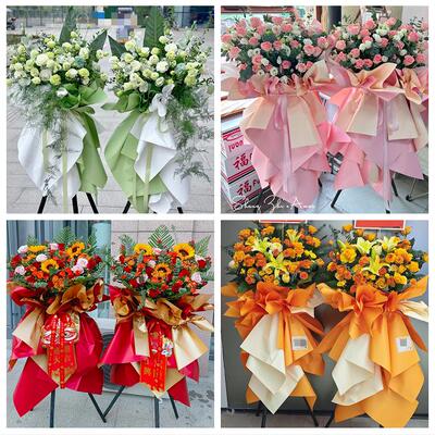 上海长宁区程家桥北新泾新泾同城鲜花店订开业花篮送朋友公司乔迁