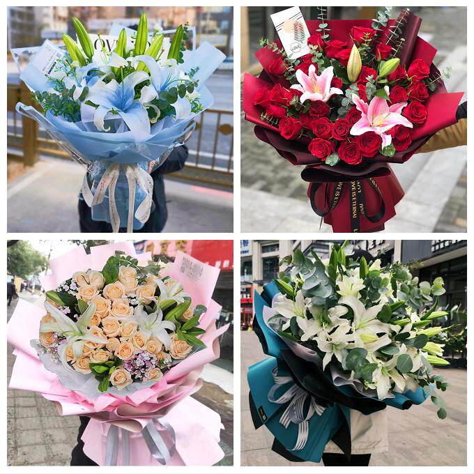 送锦州市古塔区凌河区太和区同城鲜花店订玫瑰百合送女友老婆生日