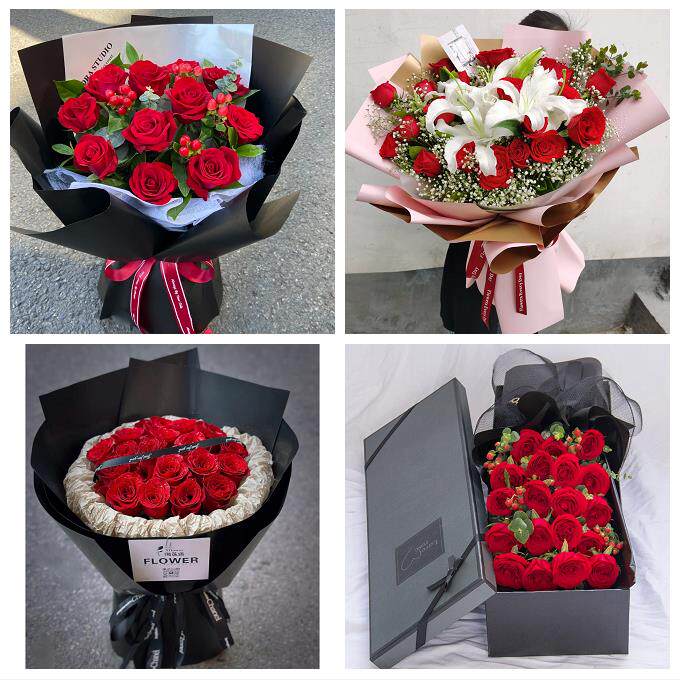 临汾市洪洞县古县安泽浮山县同城鲜花店情人节送老婆玫瑰表白女友
