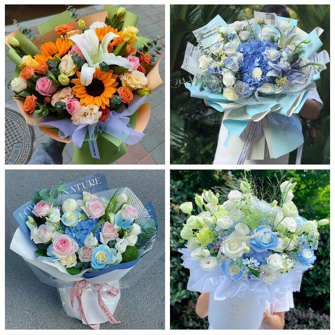 南充市顺庆高坪嘉陵区阆中市同城鲜花店玫瑰向日葵绣球送朋友生日