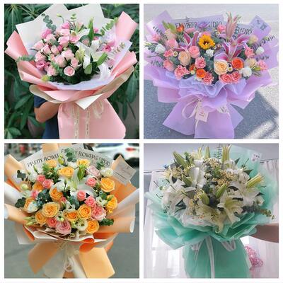 河南郑州市新密市新郑市登封市同城鲜花店玫瑰香水百合送女友闺蜜