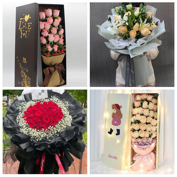 山东济宁市鱼台金乡嘉祥汶上县同城鲜花店纪念日送玫瑰花女友生日