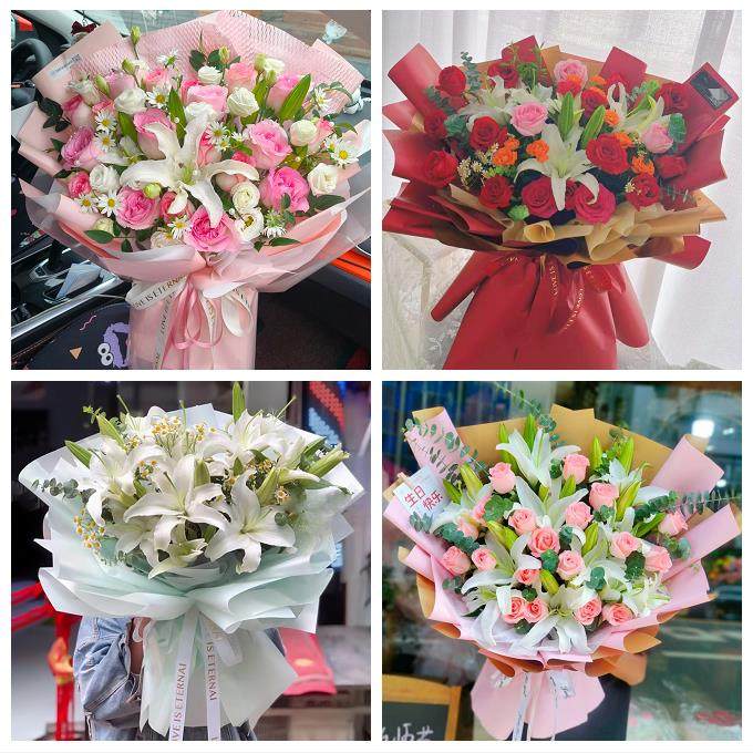 黑龙江七台河市茄子河区勃利县同城鲜花店送玫瑰百合花束老婆生日,鲜花速递/花卉仿真/绿植园艺,鲜花速递(同城),淘宝优惠券,粉丝福利购,淘宝优惠卷