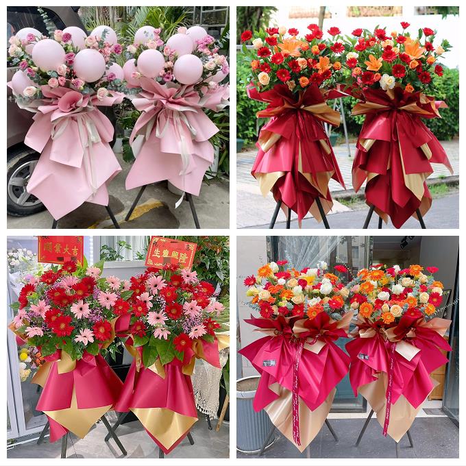 海口市秀英龙华琼山区美兰区鲜花店同城配送商务周年庆典开业花篮