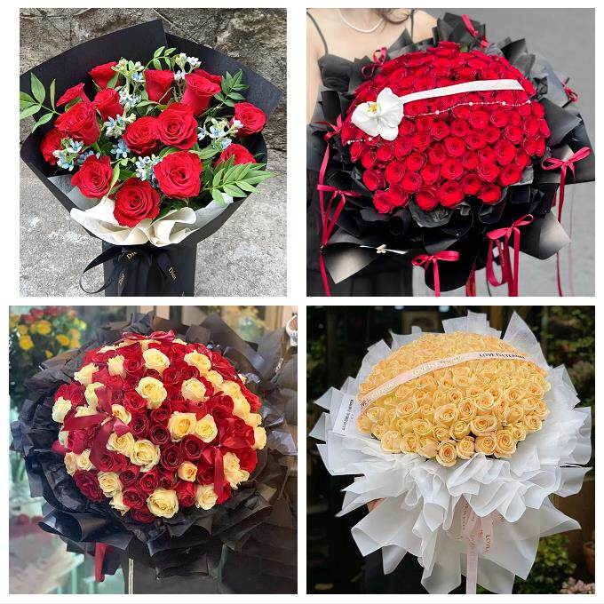 湖北武汉市洪山江夏黄陂新洲区鲜花店同城配送女朋友情人节红玫瑰