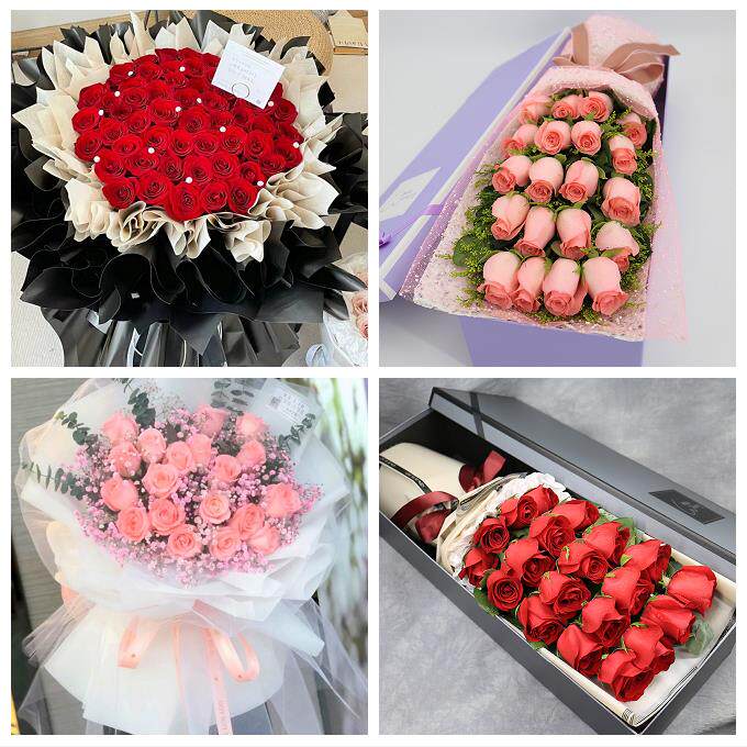 贵阳市白云区观山湖区开阳县同城鲜花店三八玫瑰送闺蜜女朋友老婆