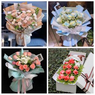 北京市东城区安定门北新桥东四同城鲜花店送11朵33枝玫瑰表白女友