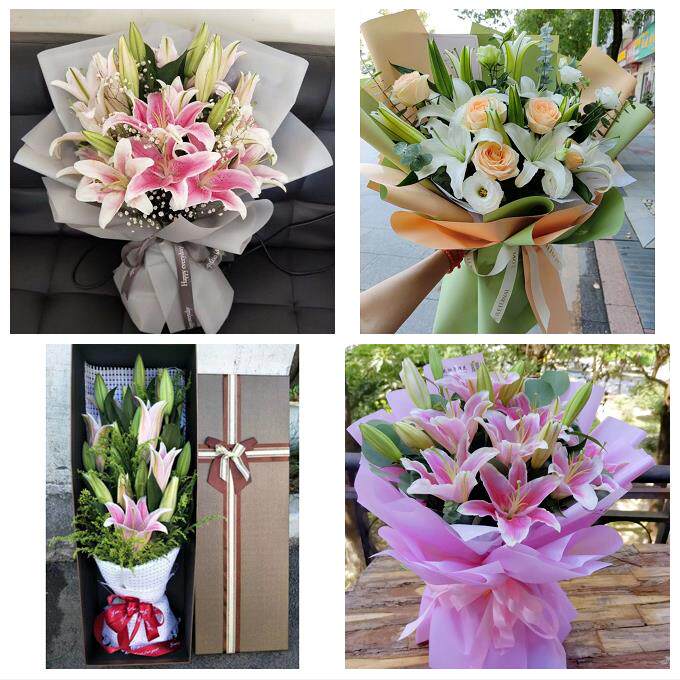 送德阳市广汉市什邡市绵竹市同城鲜花店订玫瑰百合送女友老婆生日