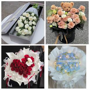 新乡市封丘长垣卫辉县辉县市同城鲜花店情人节送老婆玫瑰表白女友