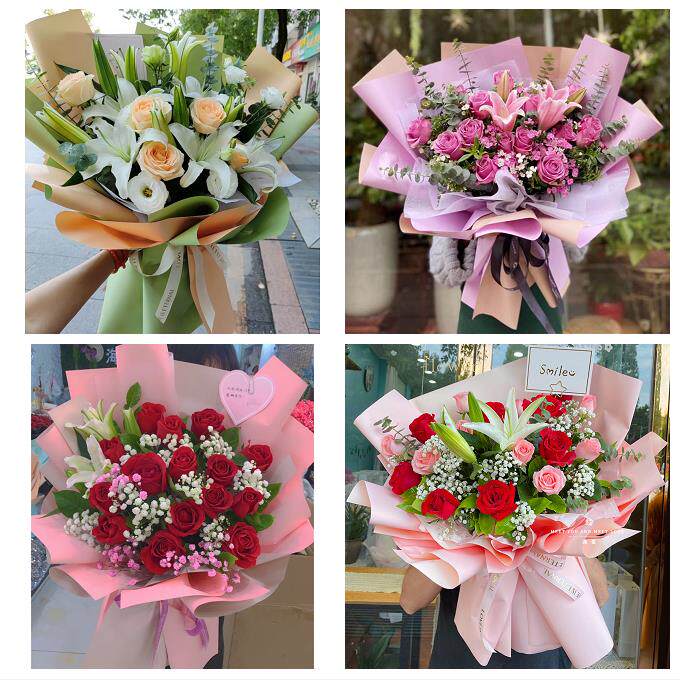 佳木斯市向阳前进东风区郊区同城鲜花店订玫瑰百合送女友老婆生日