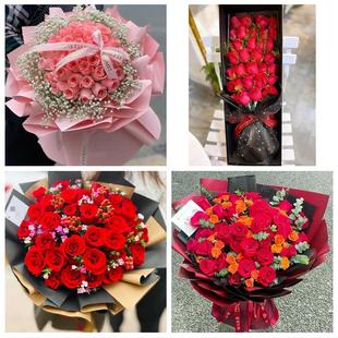 福建省莆田市秀屿区仙游县附近同城鲜花店订情人节玫瑰送女友老婆