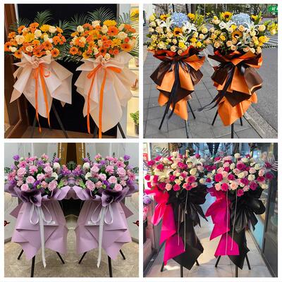 送厦门市思明区海沧区湖里区同城鲜花店订开业花篮送朋友公司乔迁