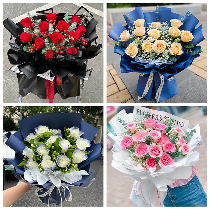 表白送女朋友玫瑰生日花束北京大兴西红门观音寺天宫院同城鲜花店