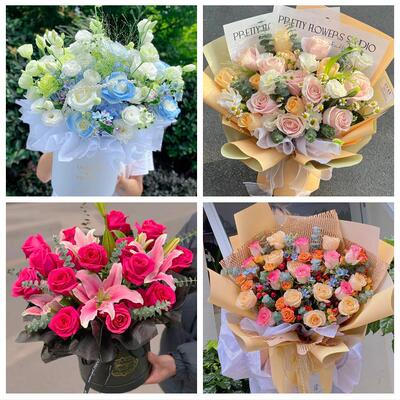 送南昌市新建区安义县进贤县同城鲜花店玫瑰向日葵绣球送朋友生日