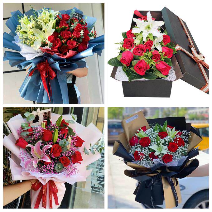 送苏州市姑苏区吴江区常熟市同城鲜花店订玫瑰百合送女友老婆生日