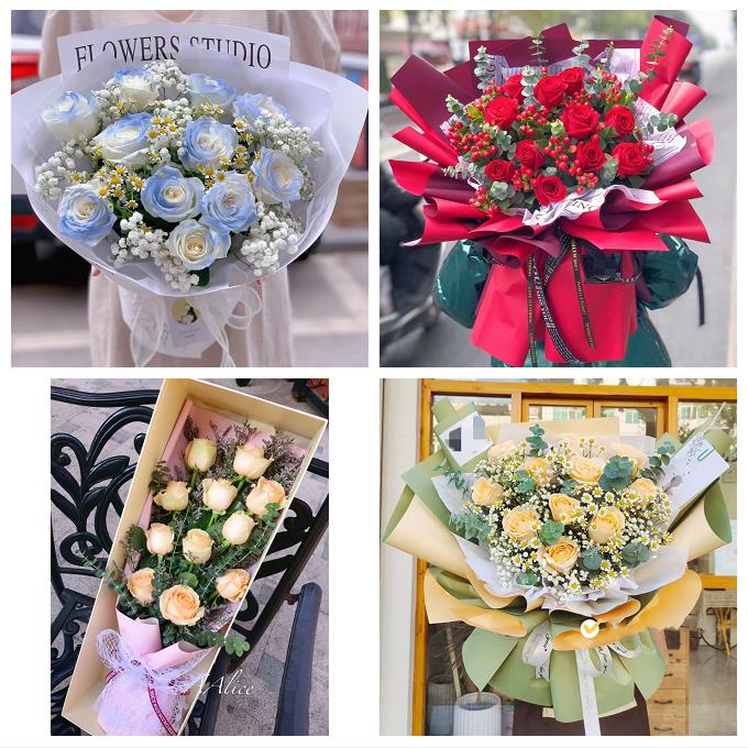 北京市大兴区安定礼贤镇榆垡镇同城鲜花店纪念日送玫瑰花女友生日