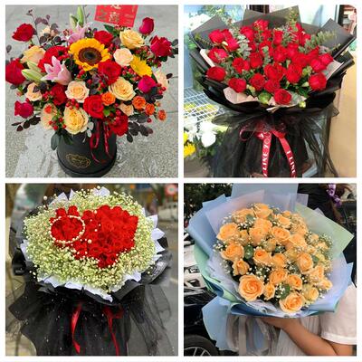 品类花材场景品牌朵数节日利益亮