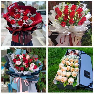 辽宁沈阳市浑南沈北新区于洪区同城鲜花店送11朵33枝玫瑰表白女友