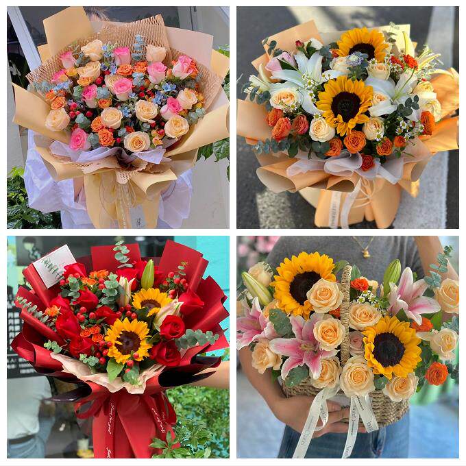 锦州市黑山县义县凌海北镇市同城鲜花店玫瑰向日葵绣球送朋友生日