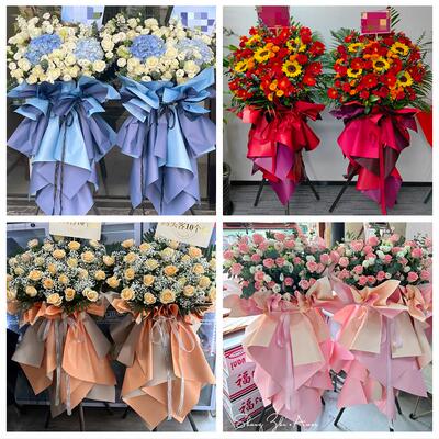 南通市崇川港闸通州区海安县同城鲜花店订开业花篮送朋友公司乔迁