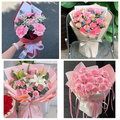 母亲节送妈妈康乃馨花束安徽淮北市杜集相山烈山区濉溪同城鲜花店