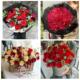 河南省商丘市睢县宁陵县柘城县鲜花店同城配送女朋友情人节红玫瑰