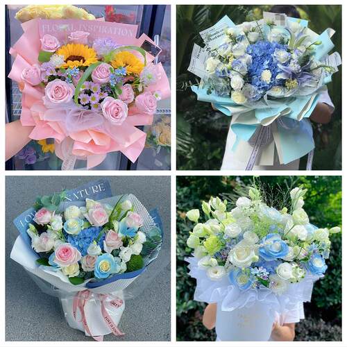 东莞市东坑常平寮步樟木头镇同城鲜花店玫瑰向日葵绣球送朋友生日
