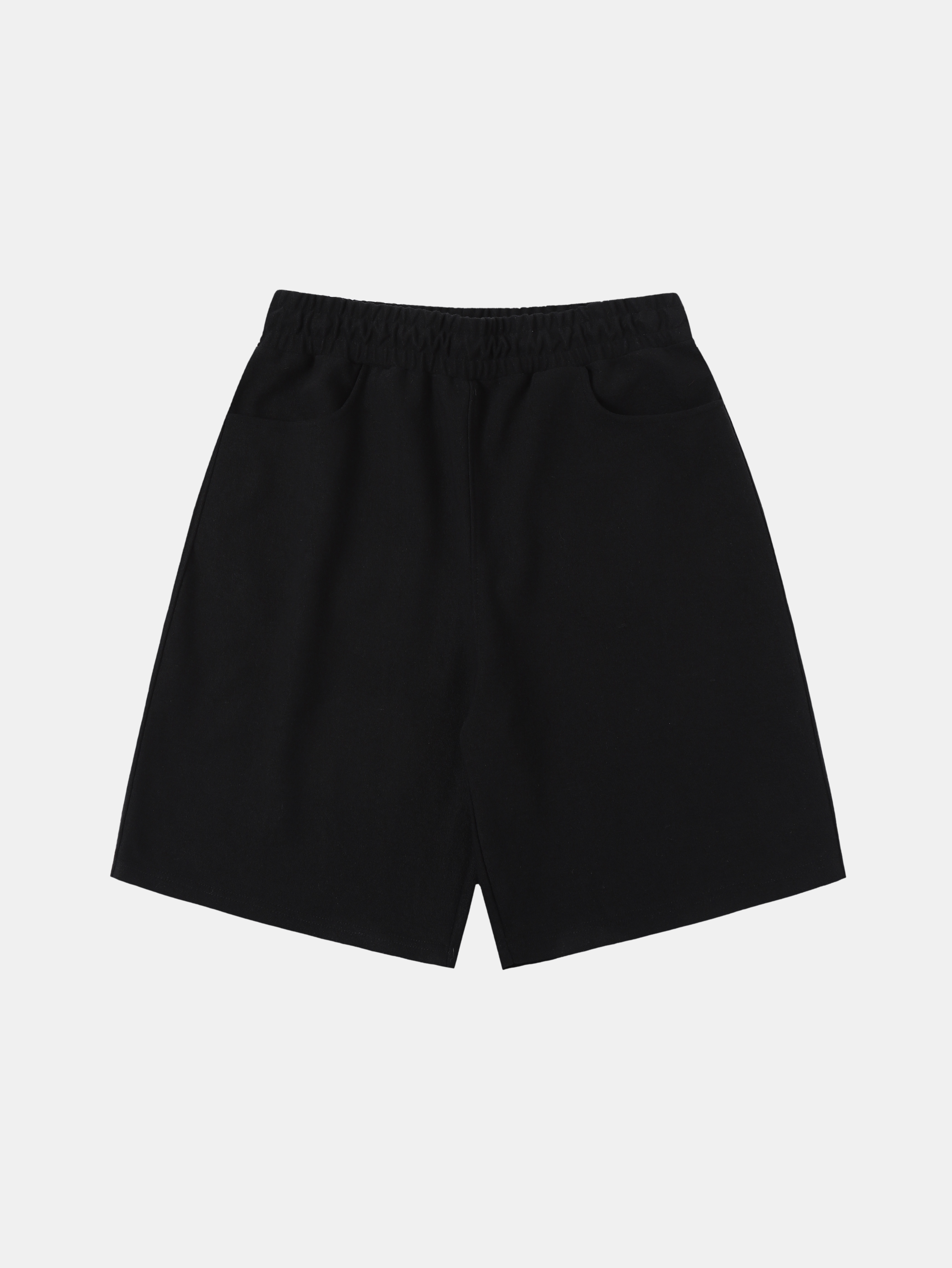 thumbnail for 350G/420G Union Kingdom Terry Set Independent Brand Towel Texture Short-Sleeve Shorts Set