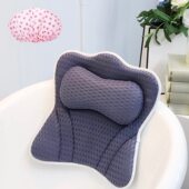 5D浴缸枕带枕头靠枕防滑可机洗家用护颈枕泡澡成人洗澡靠背垫4D枕