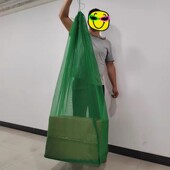 加厚网袋网兜鱼袋养鱼装 鱼网袋钓鱼网兜小号网箱网眼尼龙编织袋子